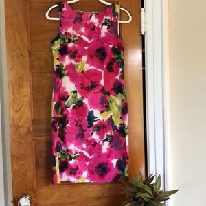 Ann Taylor Floral Sheath Dress